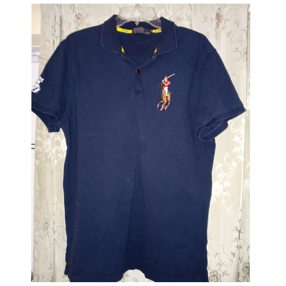 Polo Ralph Lauren Embroidered Polo Shirt Big Pony Size Medium▪